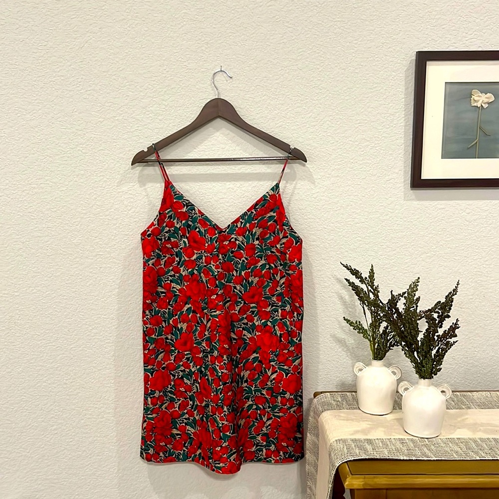 Floral mini dress